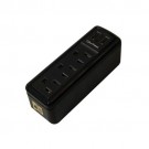 CyberPower TRVL918 Travel Surge Protector with 3-Out, 2 USB Charging Ports Flip Out Plug