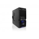 MSI Computer Corp. ATX Mid Tower Chassis with USB3.0 x1 Front/USB2.0 x2 Front/3.5-Inch Drive Bay x6/5.25-Inch Drive Bay x3, Black (Raptor)