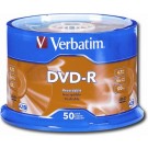 Verbatim 95101 4.7 GB up to 16x Branded Recordable Disc AZO DVD-R 50-Disc Spindle
